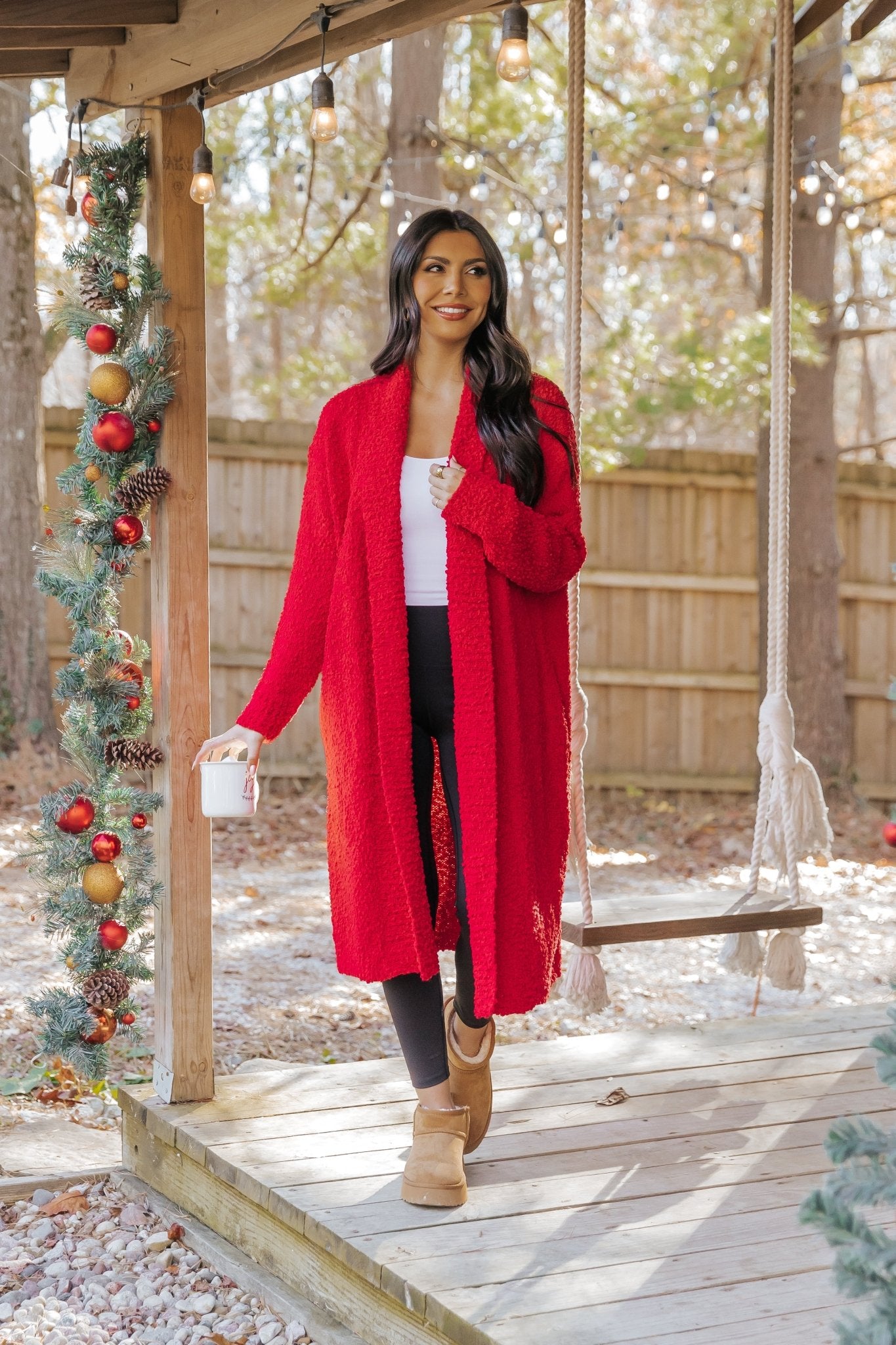 Red Popcorn Dreamer Cardigan - Magnolia Boutique