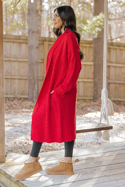 Red Popcorn Dreamer Cardigan - Magnolia Boutique