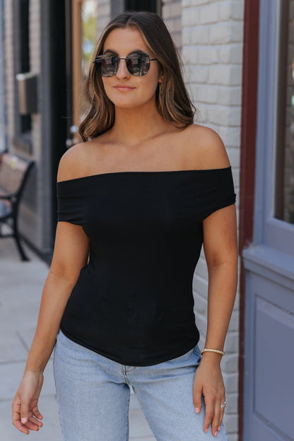 Seamless Reversible Off The Shoulder Top | Pre Order - Magnolia Boutique