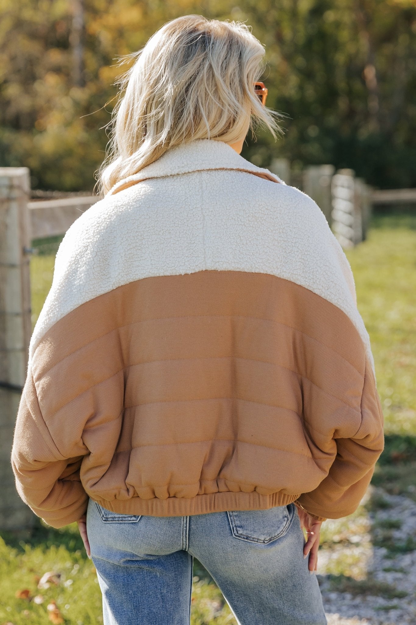 Sienna Sherpa Lined Puffer Jacket - Magnolia Boutique