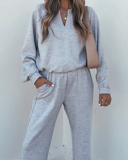 Stay Active Grey Lounge Sweatpants - Magnolia Boutique