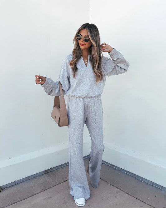 Stay Active Grey Lounge Sweatpants - Magnolia Boutique