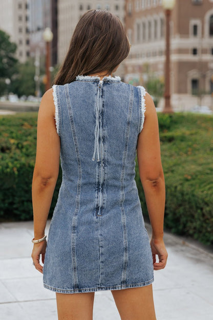 Steve Madden Denim Solara Mini Dress - Magnolia Boutique