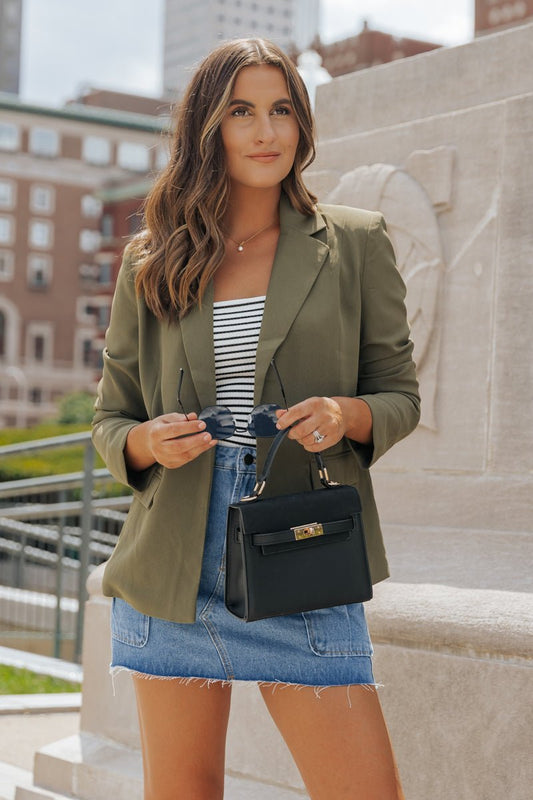 Steve Madden Olive Payton Blazer - Magnolia Boutique