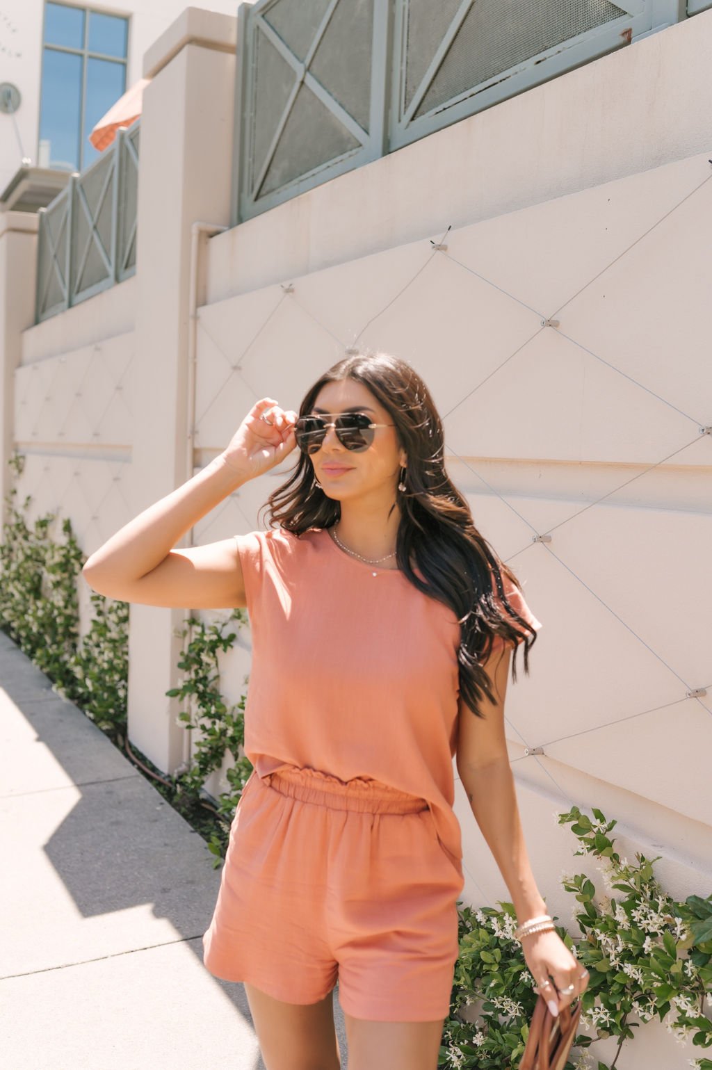 Sun-Kissed Terracotta Boat Neck Top - Magnolia Boutique