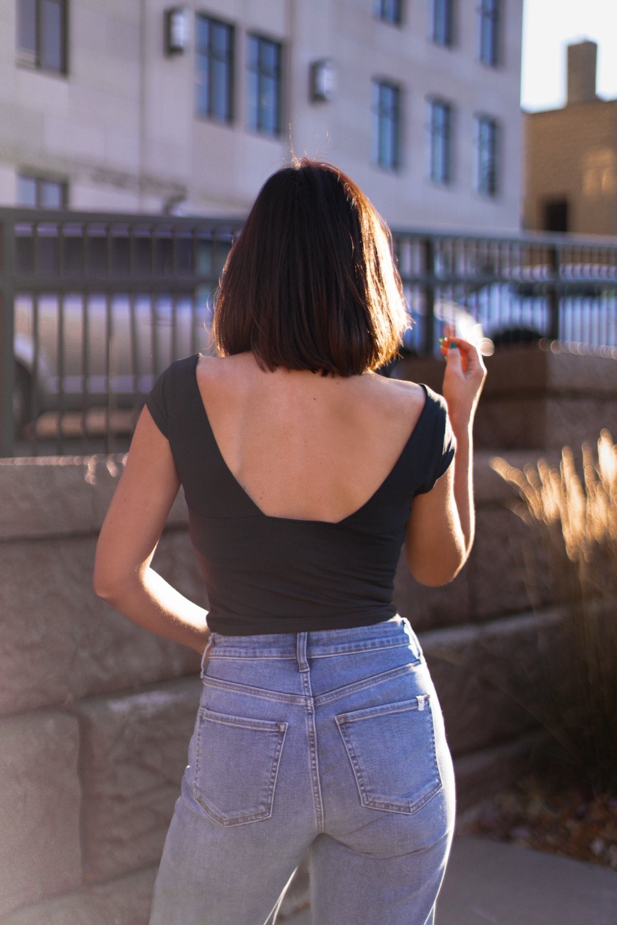 Sweetheart Corset Cami Top - Black - Magnolia Boutique