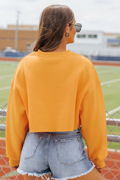 Tennessee Orange Cropped Sweatshirt - Magnolia Boutique