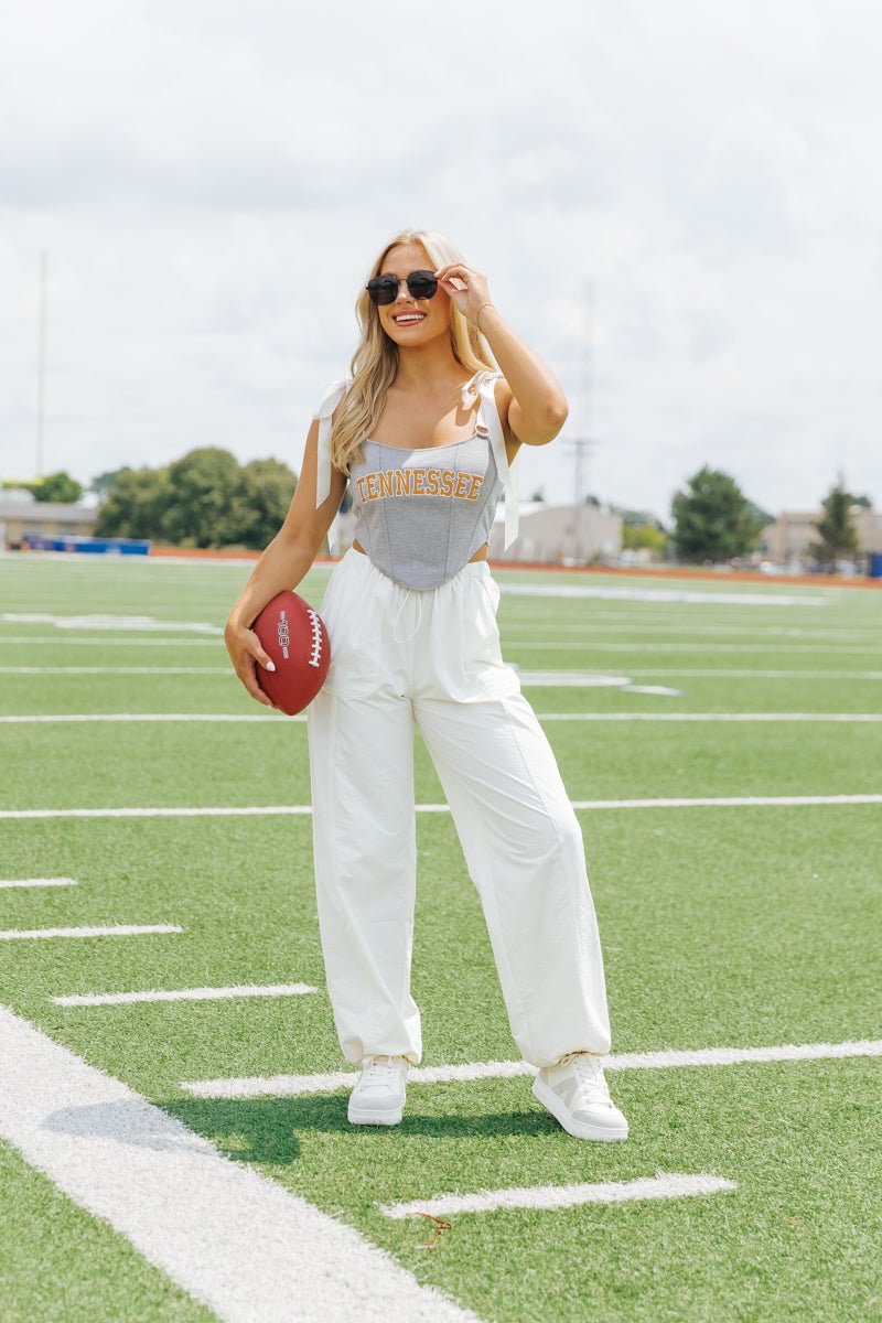 Tennessee Sleeveless Satin Bow Top - Magnolia Boutique