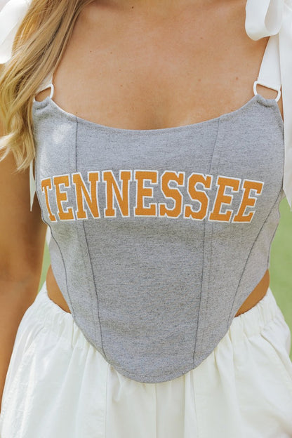 Tennessee Sleeveless Satin Bow Top - Magnolia Boutique