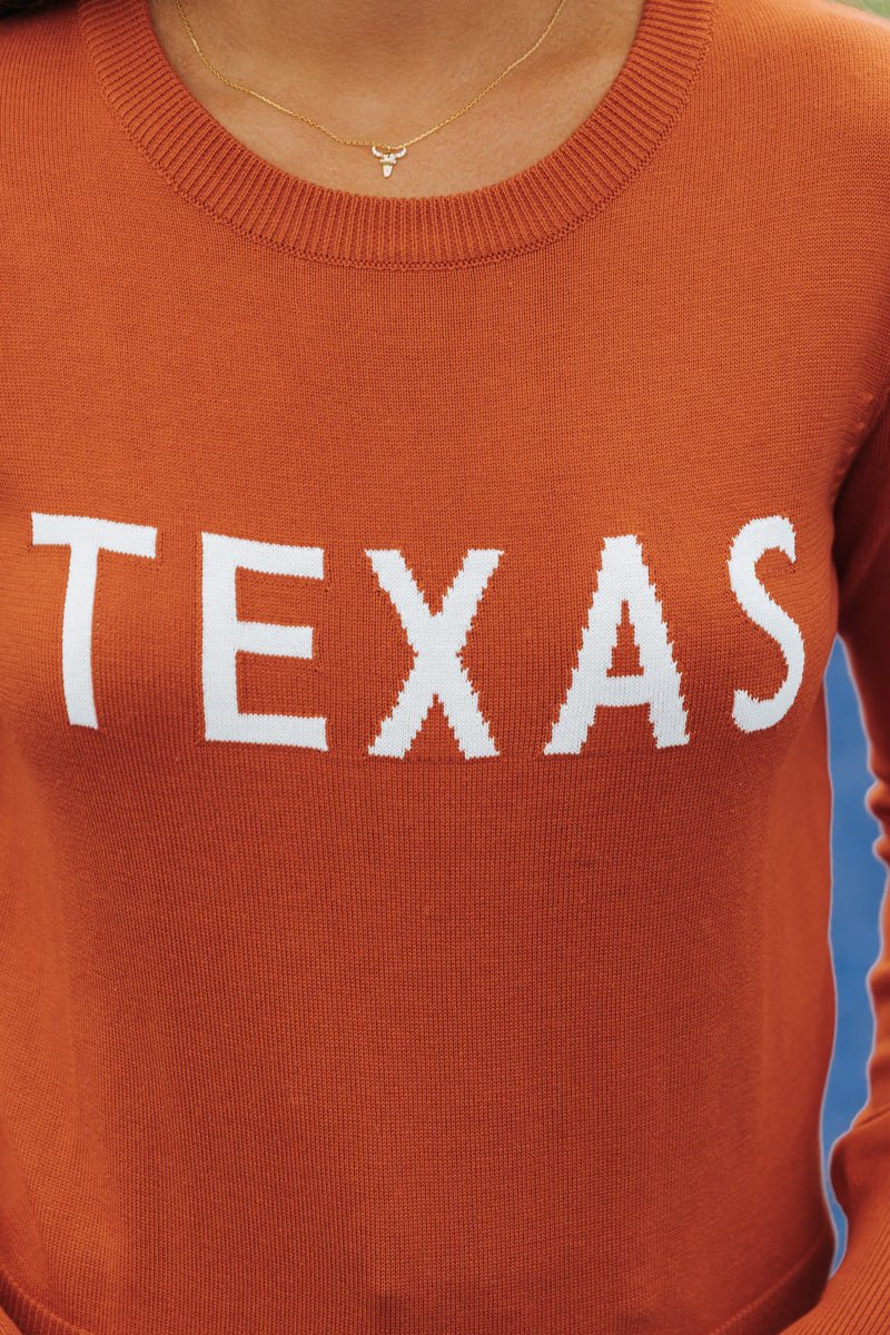 Texas Game Day Crew Neck Sweater - Magnolia Boutique