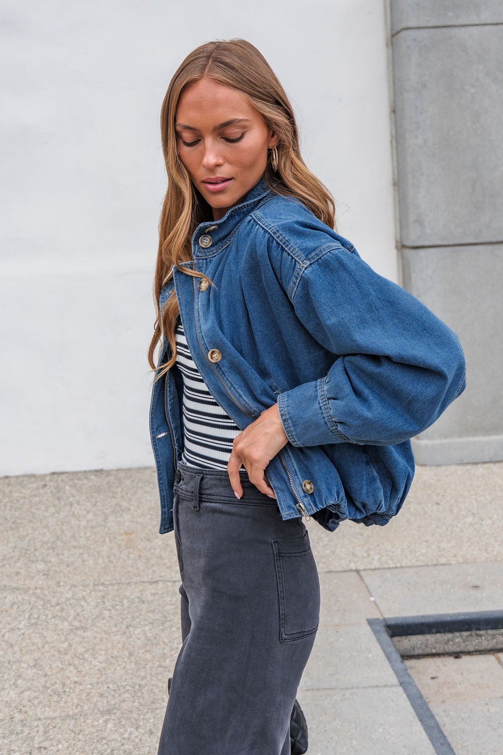 Women's Dakota Denim Jacket - Light Wash – Magnolia Boutique