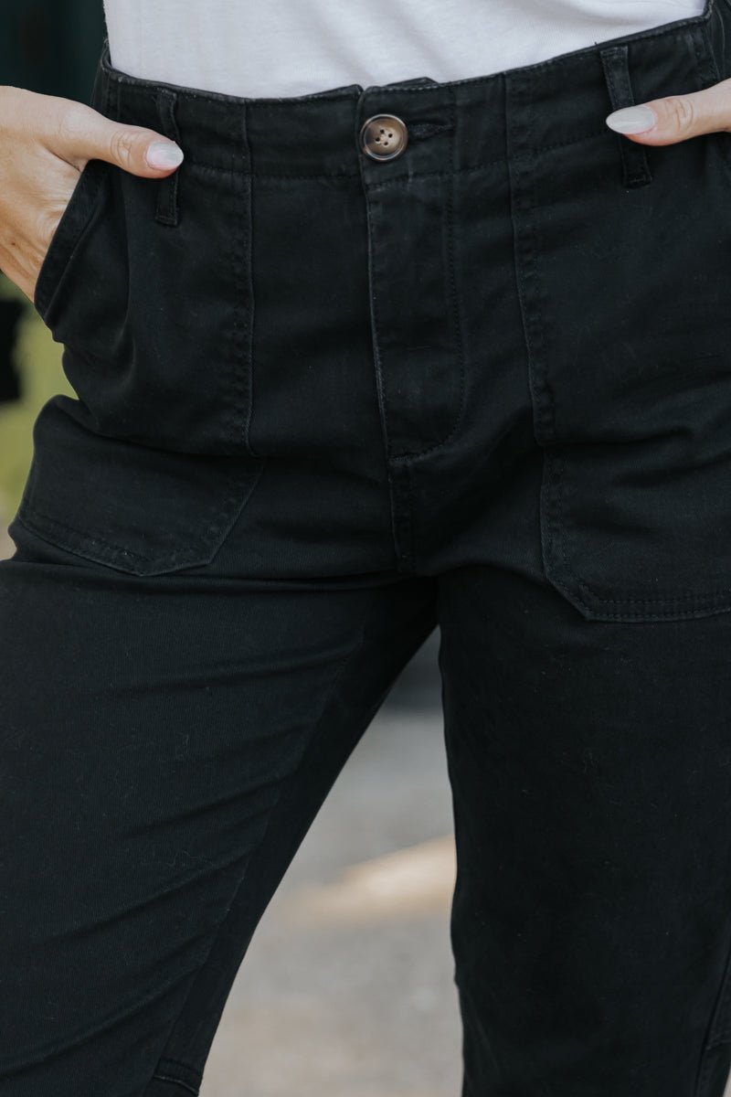 Thread and Supply Luxe Joggers - Black - Magnolia Boutique