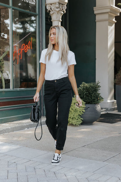 Thread and Supply Luxe Joggers - Black - Magnolia Boutique