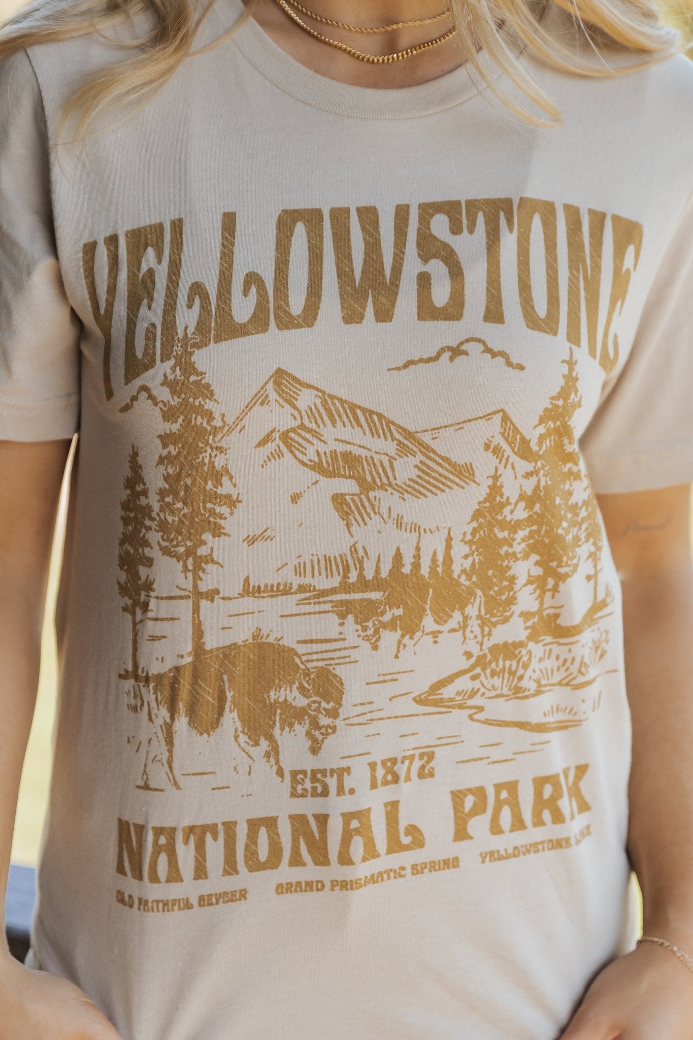 Yellowstone National Park Graphic T-Shirt - Magnolia Boutique