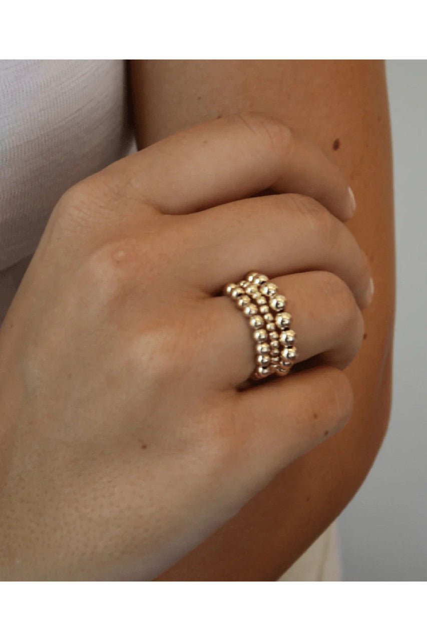 14k Gold Filled Beaded Rings - Magnolia Boutique