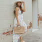 Always Been You Smocked Pastel Print High-Low Maxi Dress - FINAL SALE - Magnolia Boutique