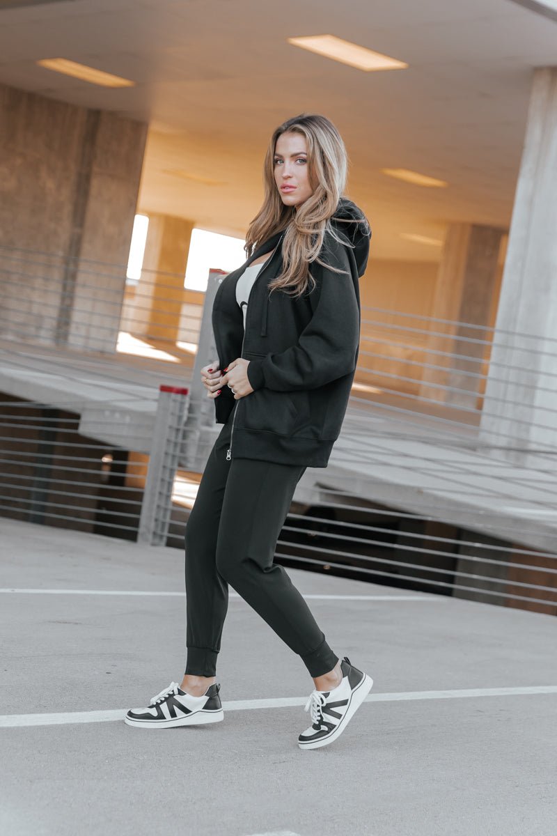 Black Buttery Soft Relaxed Joggers - Magnolia Boutique