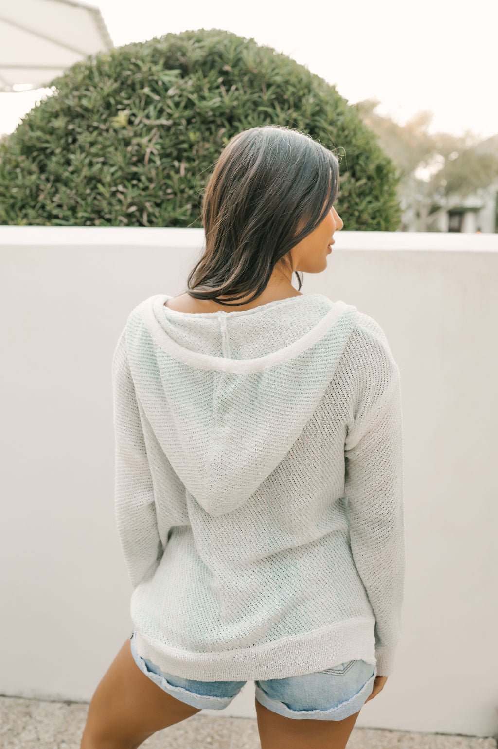 Blue Mix Hoodie Sweater - Magnolia Boutique
