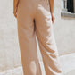 Camilla High Waisted Wide-Leg Camel Dress Pants - FINAL SALE - Magnolia Boutique