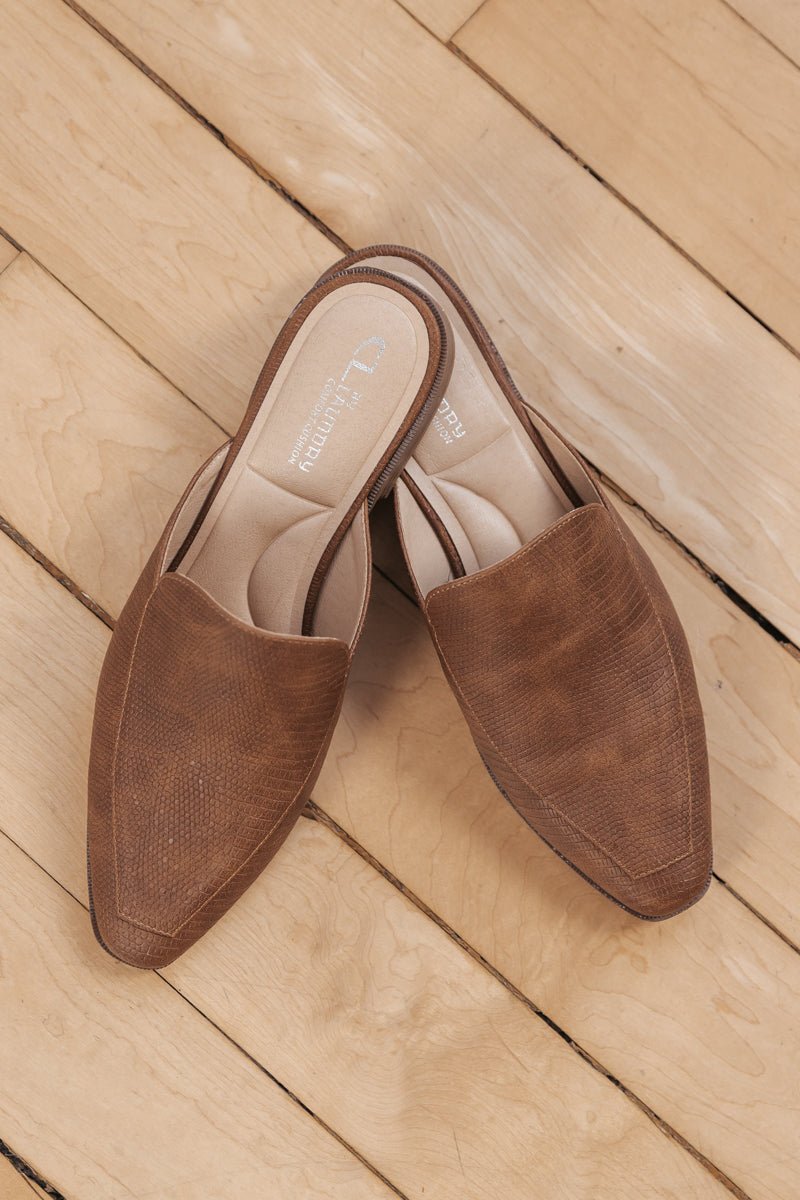 Chinese Laundry Brown Softest Mule - Magnolia Boutique