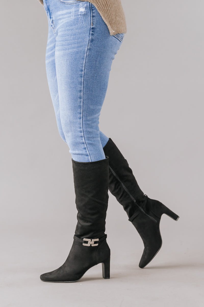 Chinese Laundry Nora Black Knee High Boots - Magnolia Boutique
