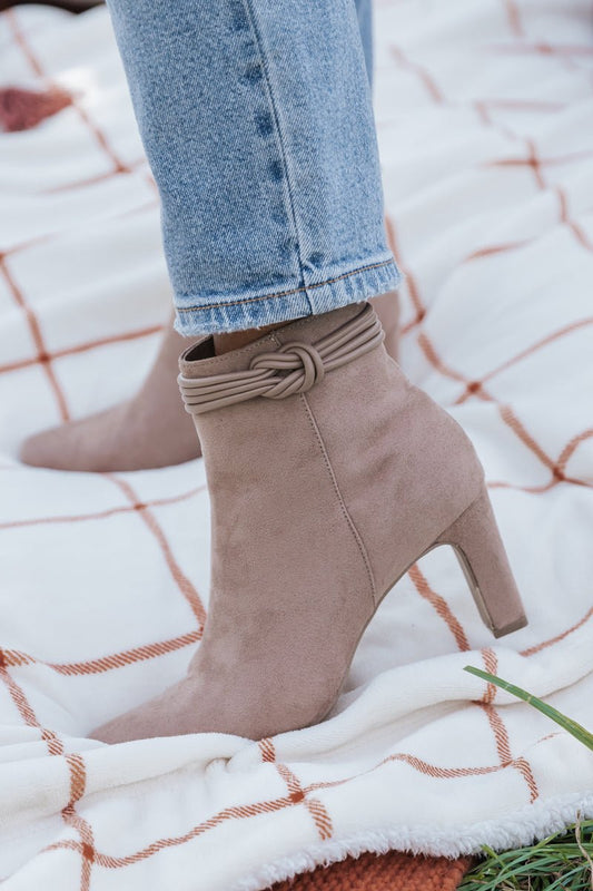 Chinese Laundry Taupe Never Ending Dress Bootie - Magnolia Boutique