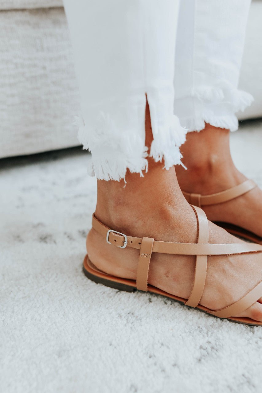 CL by Laundry Active Natural Leather Sandals - Magnolia Boutique