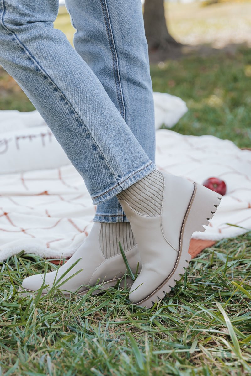 Coconuts By Matisse Blair Taupe Platform Booties - Magnolia Boutique