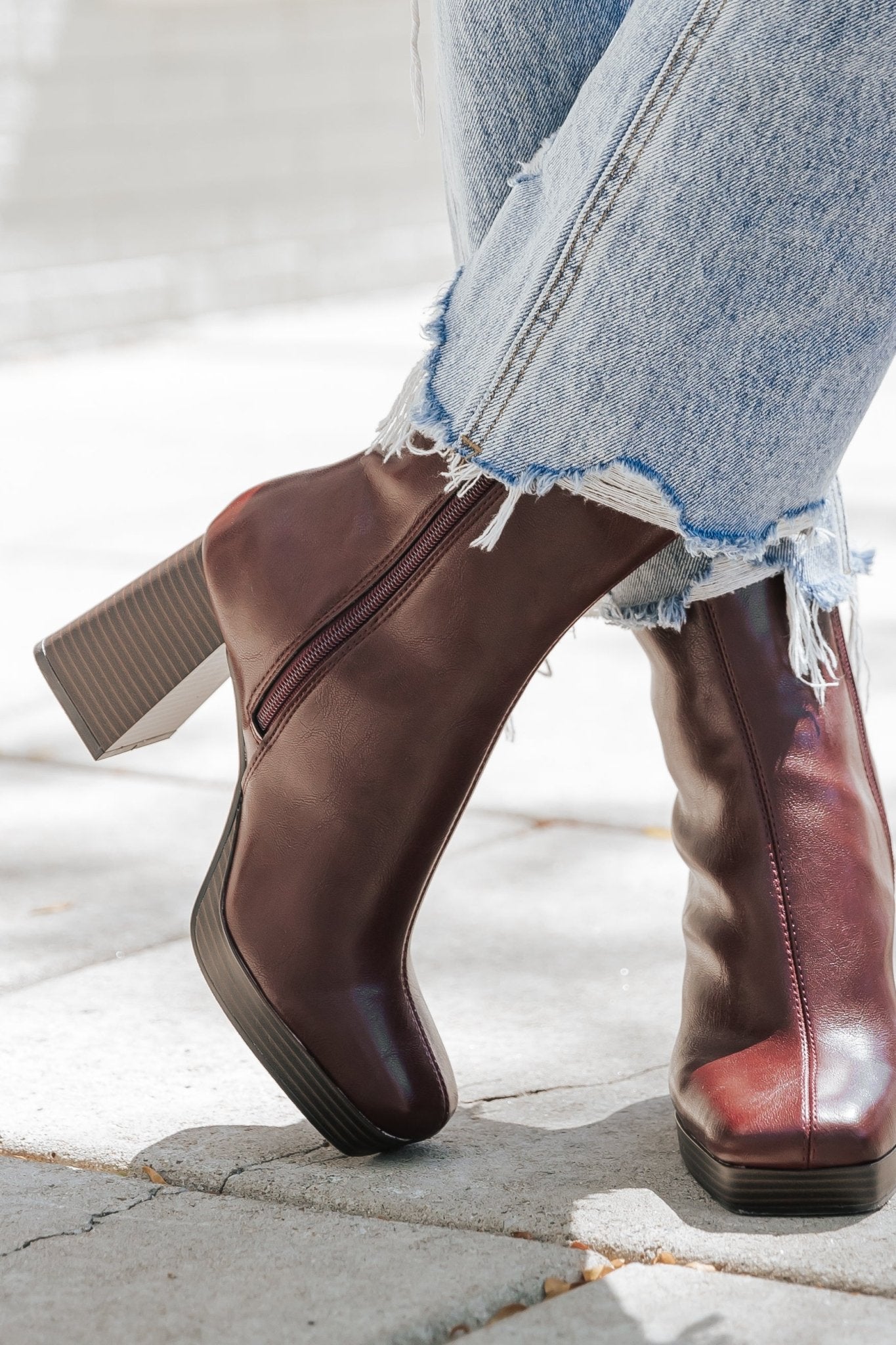 Coconuts By Matisse Duke Bordeaux Booties | Magnolia Boutique