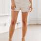 Cream Woven Tweed Shorts - FINAL SALE - Magnolia Boutique