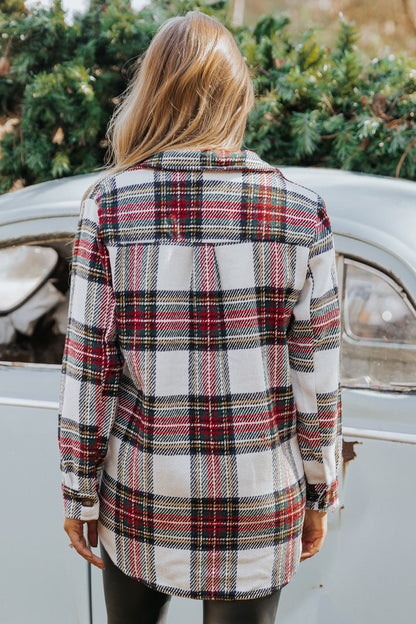 Deck The Halls Plaid Shacket - Magnolia Boutique