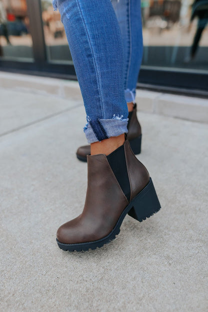 Dirty Laundry Lisbon Coffee Booties - FINAL SALE - Magnolia Boutique