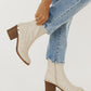Dirty Laundry Up Beat White Stretch Bootie - FINAL SALE - Magnolia Boutique