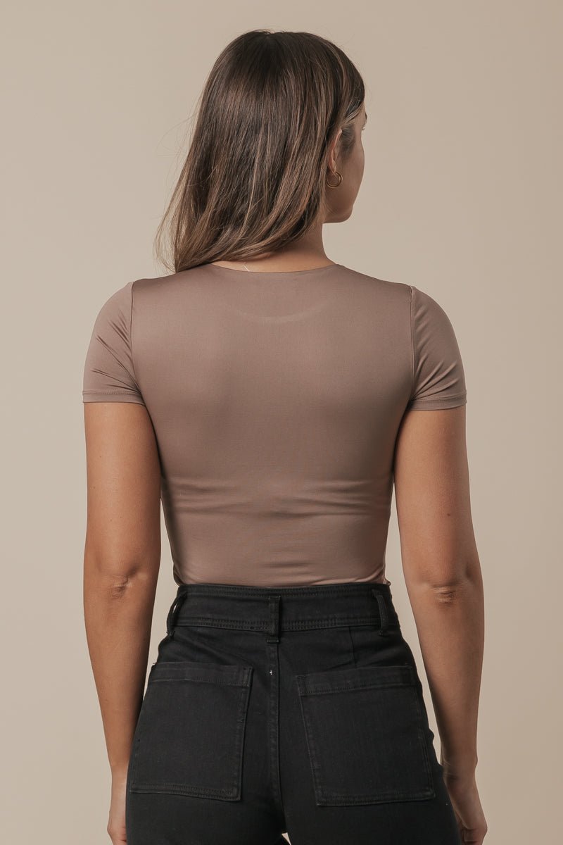 Effortless Shaping Bodysuit - Taupe - Magnolia Boutique