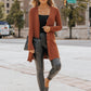 Everyday Basic Brown Ribbed Longline Cardigan - Magnolia Boutique
