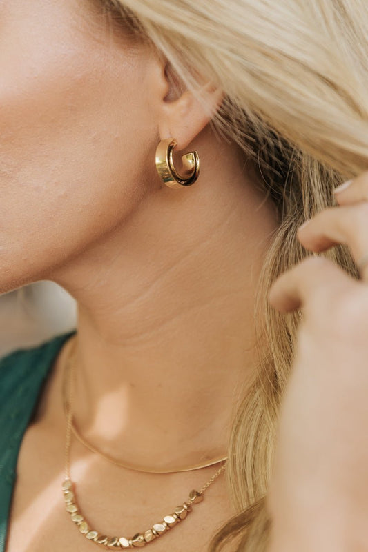Everyday Gold Hoop Earrings - Magnolia Boutique