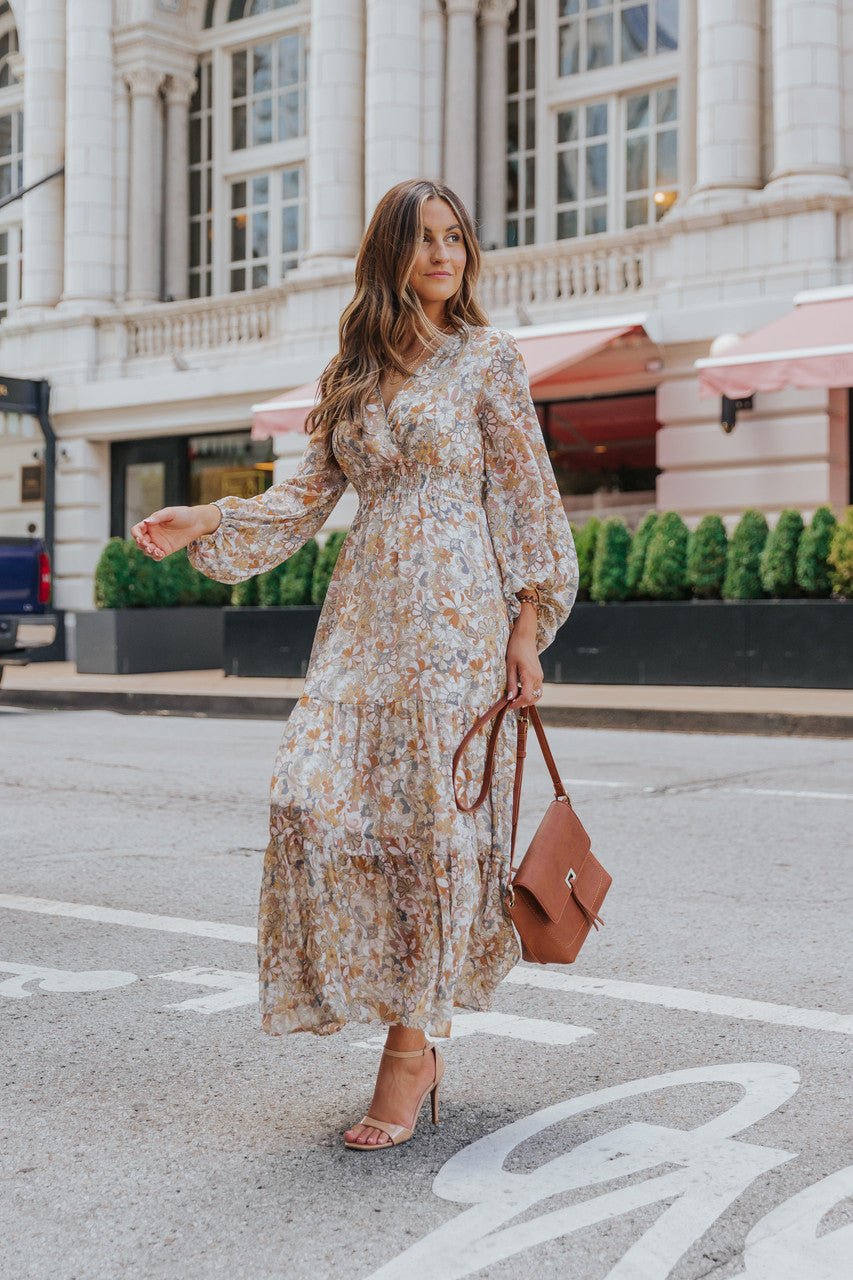Free People Women's See It Through Floral Long Sleeve Maxi Dress | Boot Barn