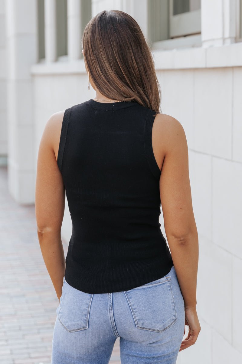 Fitted Ribbed Tank Top - Magnolia Boutique