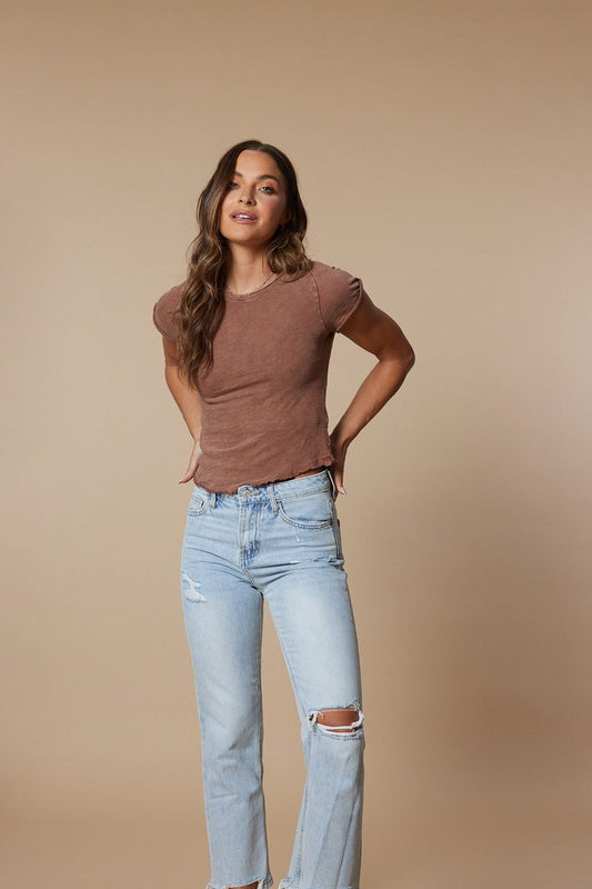 Free People Desert Topaz Be My Baby Tee - Magnolia Boutique