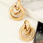 Gold Intertwined Hoop Earrings - FINAL SALE - Magnolia Boutique