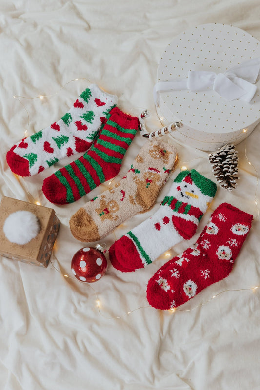 Holiday Favorite Fuzzy Socks - Magnolia Boutique