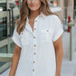Keep It Simple White Button Down Shirt - Magnolia Boutique