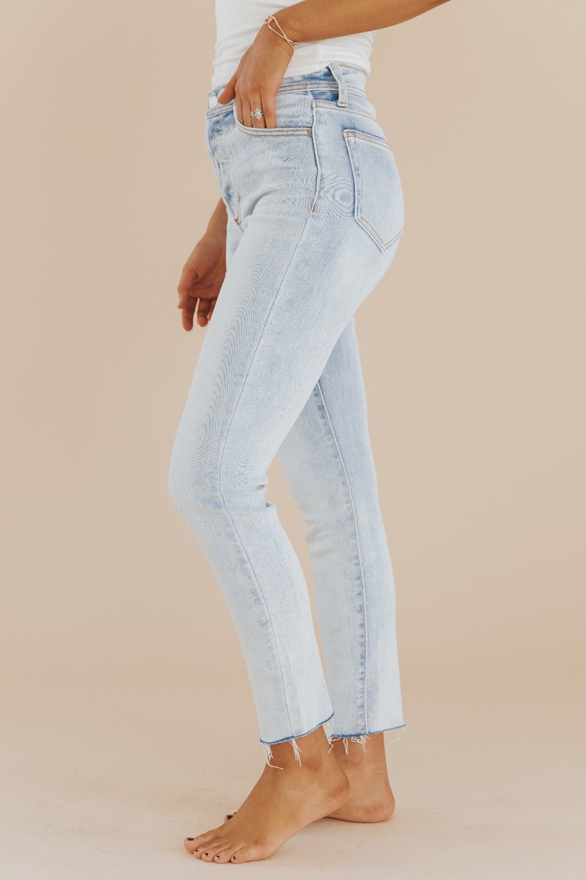Light High Rise Skinny Mom Jeans | FINAL SALE - Magnolia Boutique