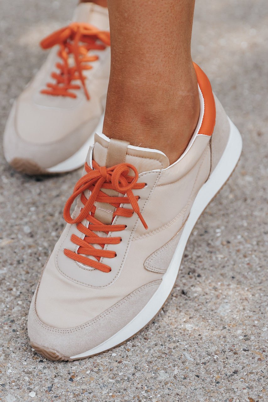 Matisse Farrah Natural Orange Sneakers - Magnolia Boutique
