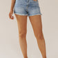 Medium Dark High Rise Frayed Shorts - FINAL SALE - Magnolia Boutique