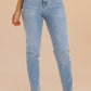 Medium High Rise Slim Straight Jeans | FINAL SALE - Magnolia Boutique