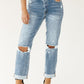 Medium Wash High Rise Boyfriend Jeans - FINAL SALE - Magnolia Boutique