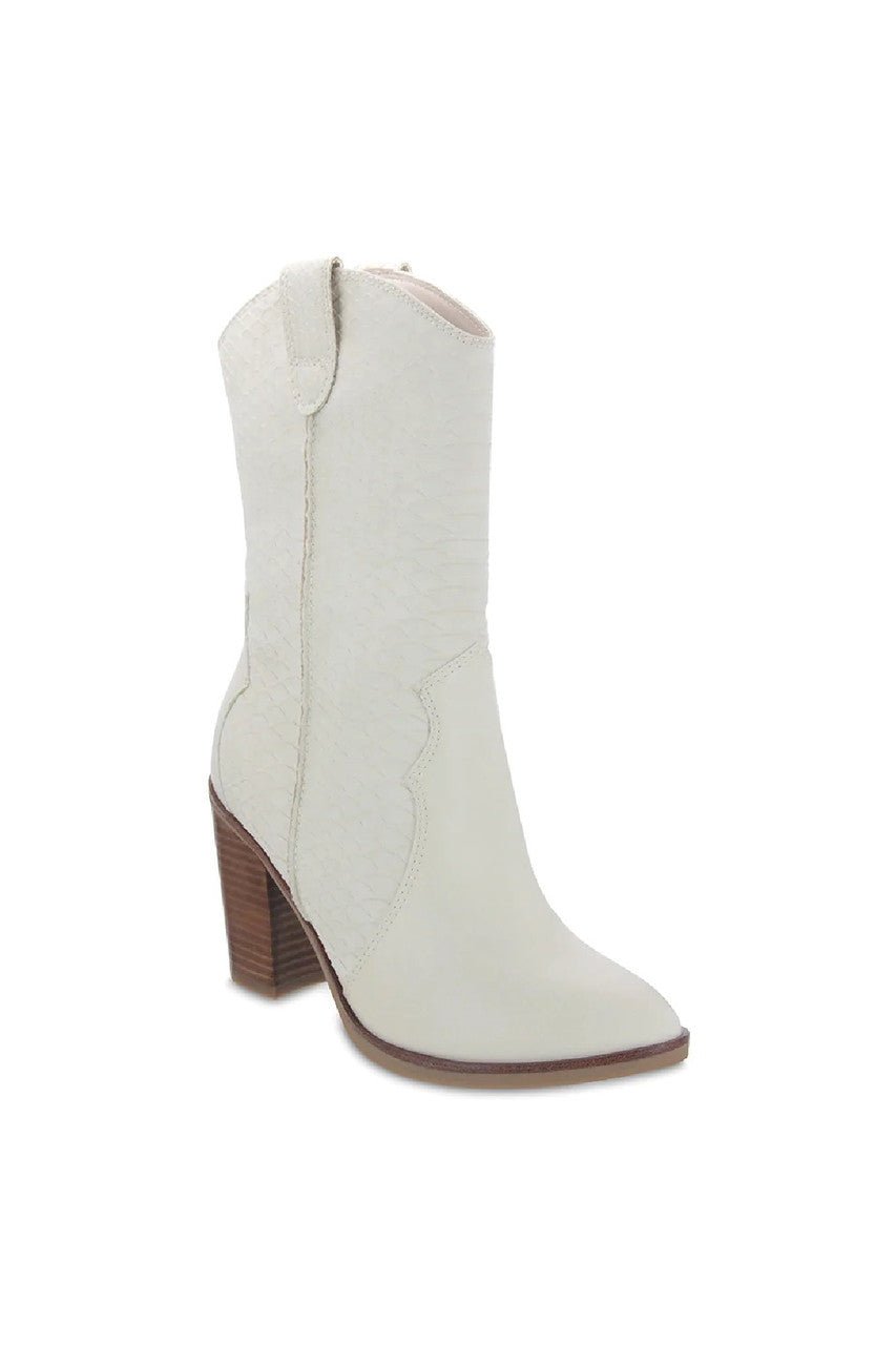 MIA Raylyn Western Boots in Ivory Python ⋙ AFTERPAY ⋘ – Magnolia Boutique