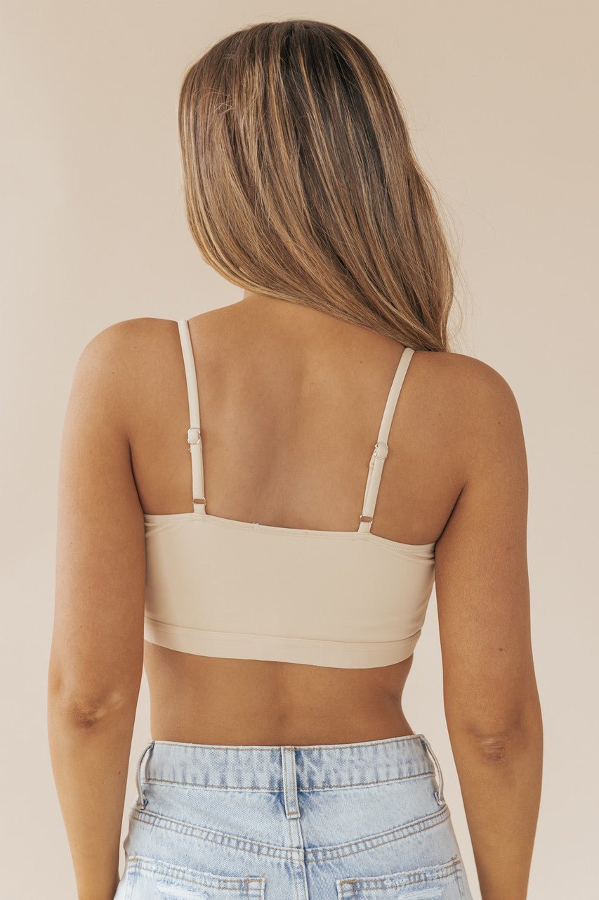 Nude Padded Seamless Bralette - Magnolia Boutique