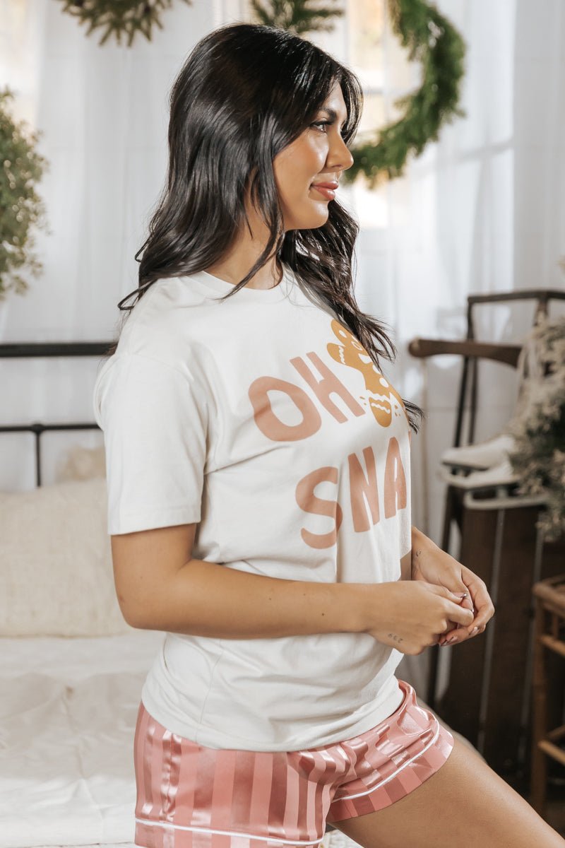 Oh Snap Short Sleeve Graphic Tee Magnolia Boutique